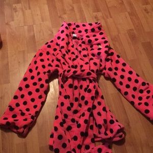 Victoria secret pink robe